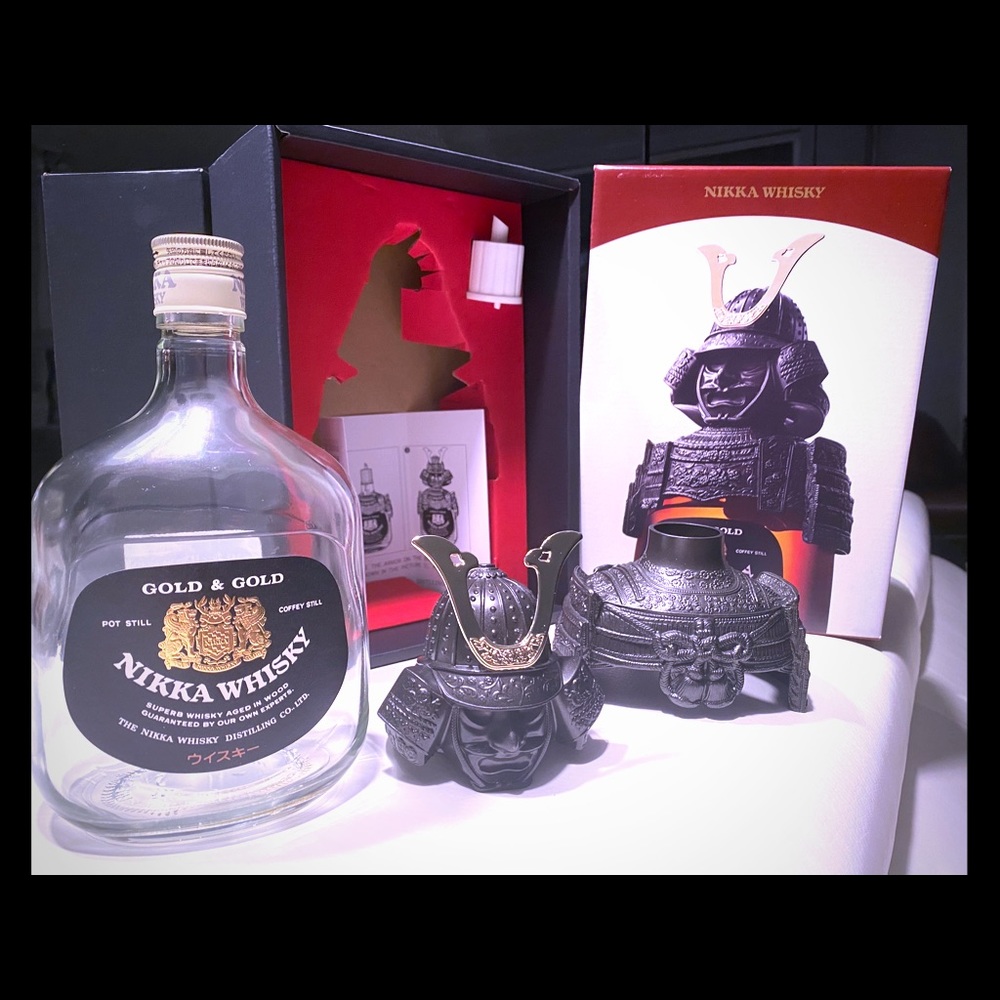 Nikka Whiskey Bottle (empty)
